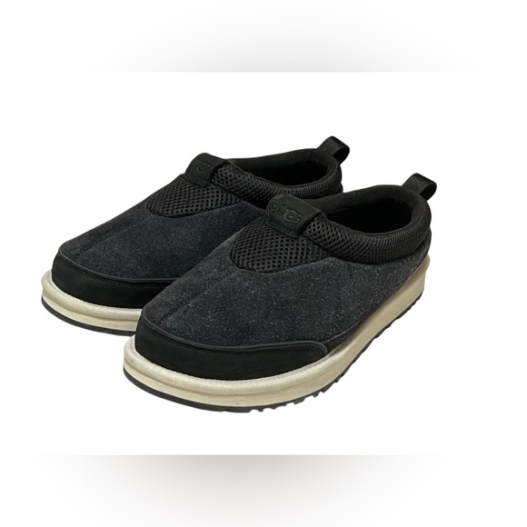 New UGG Tasman IOE (Inside Outside Everywhere) Men's Suede Slipper Black Size 11 - Picture 3 of 9